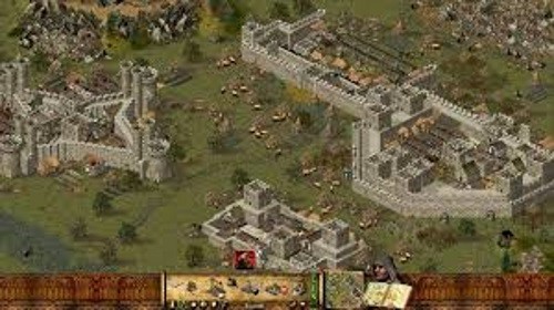 ساحة المعركة في لعبة Crusader Stronghold